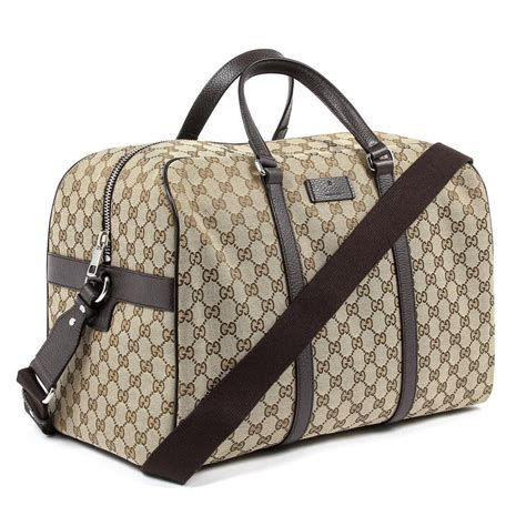 gucci carry on bag|Gucci canvas duffle bag.